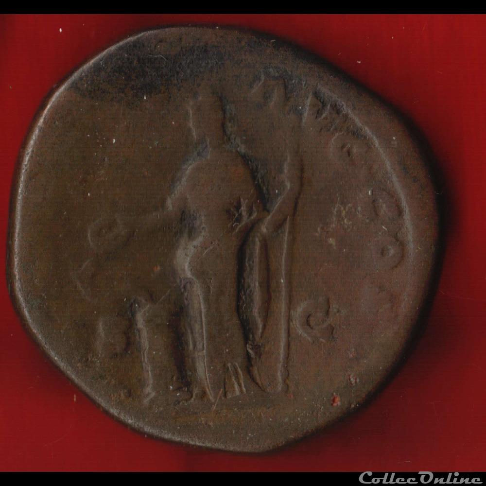Marc Aurèle - Sesterce - Salut monnaies antiques romaines imperiales et republicaines marc aurele sesterce salut