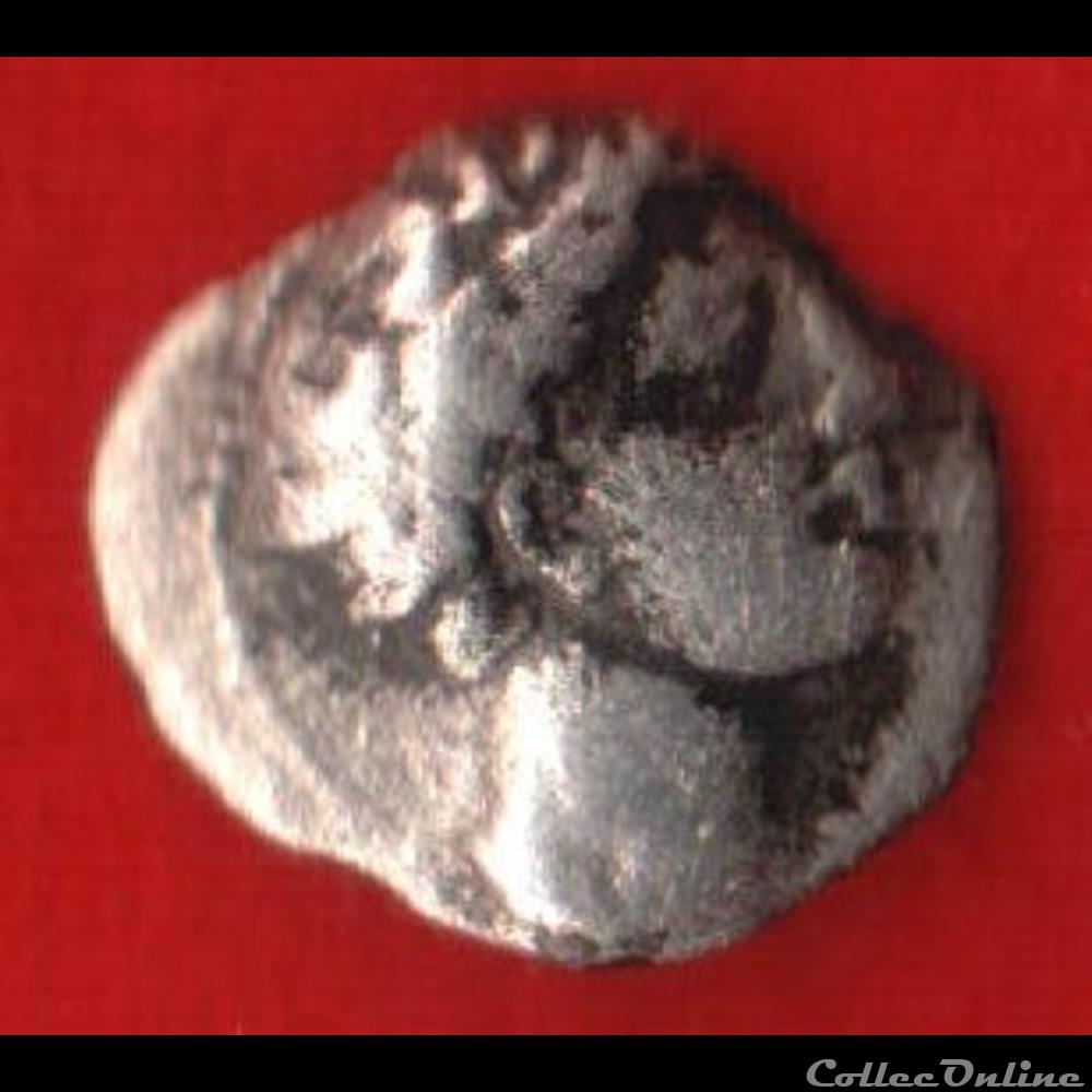 Massaliotes - Obole de Marseille monnaies antiques celtes massaliotes obole de marseille