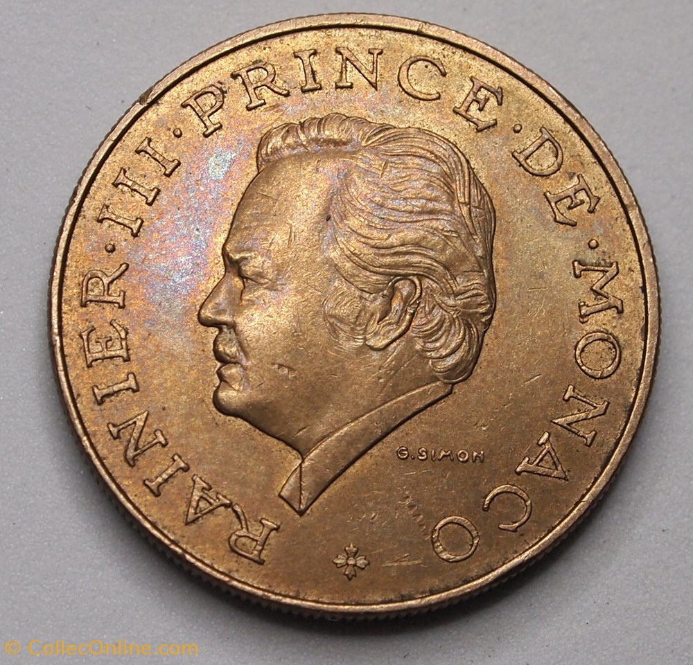 10 Francs - 1979 monnaie monde monaco 10 francs 1979