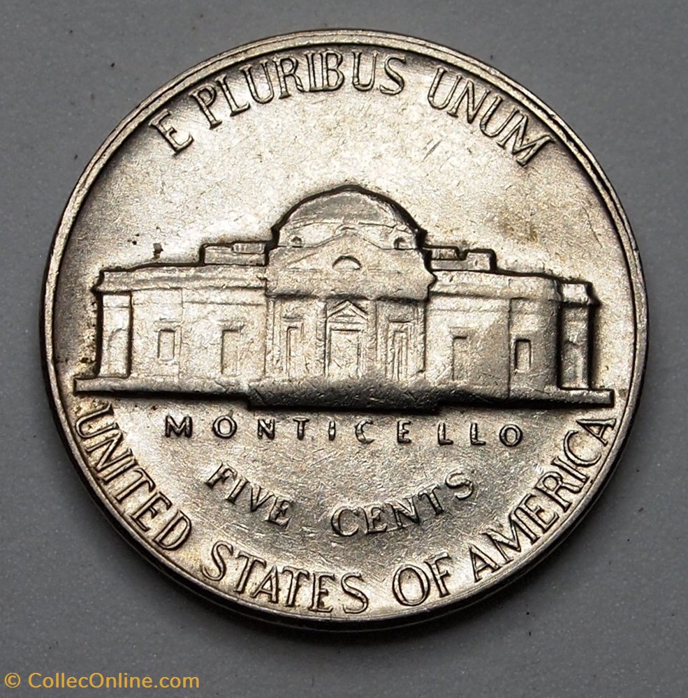 5 cents - 1970 D monnaie monde etat uni 5 cents 1970 d