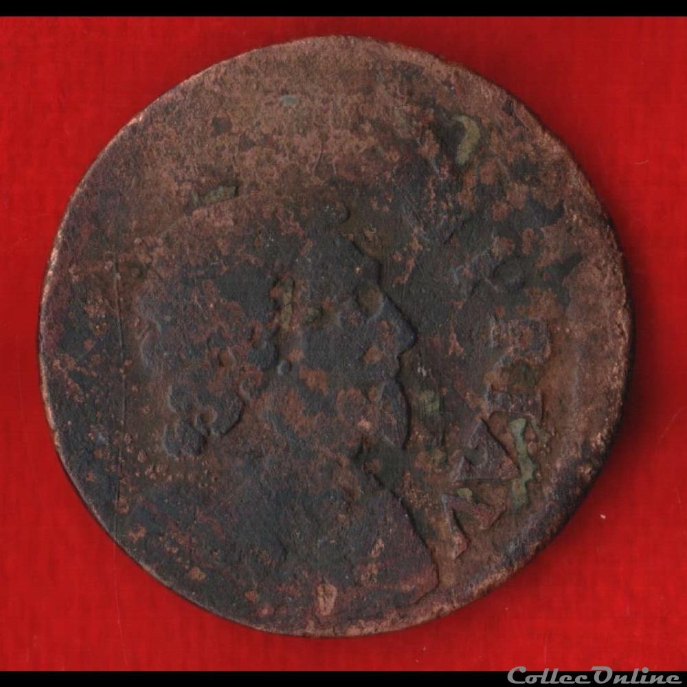 monnaies europe medievale france feodales principaute orange 16 double tournois