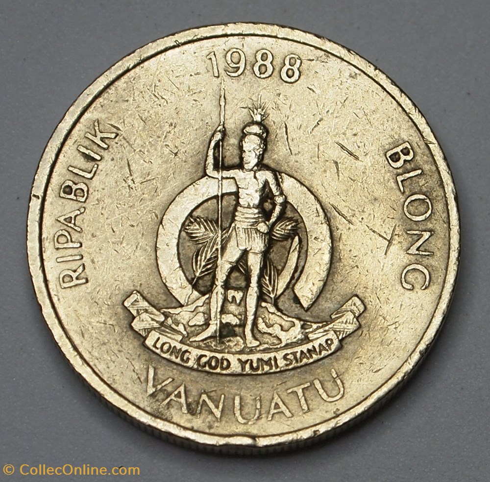 100 Vatu - 1988 monnaies monde vanuatu 100 vatu 1988