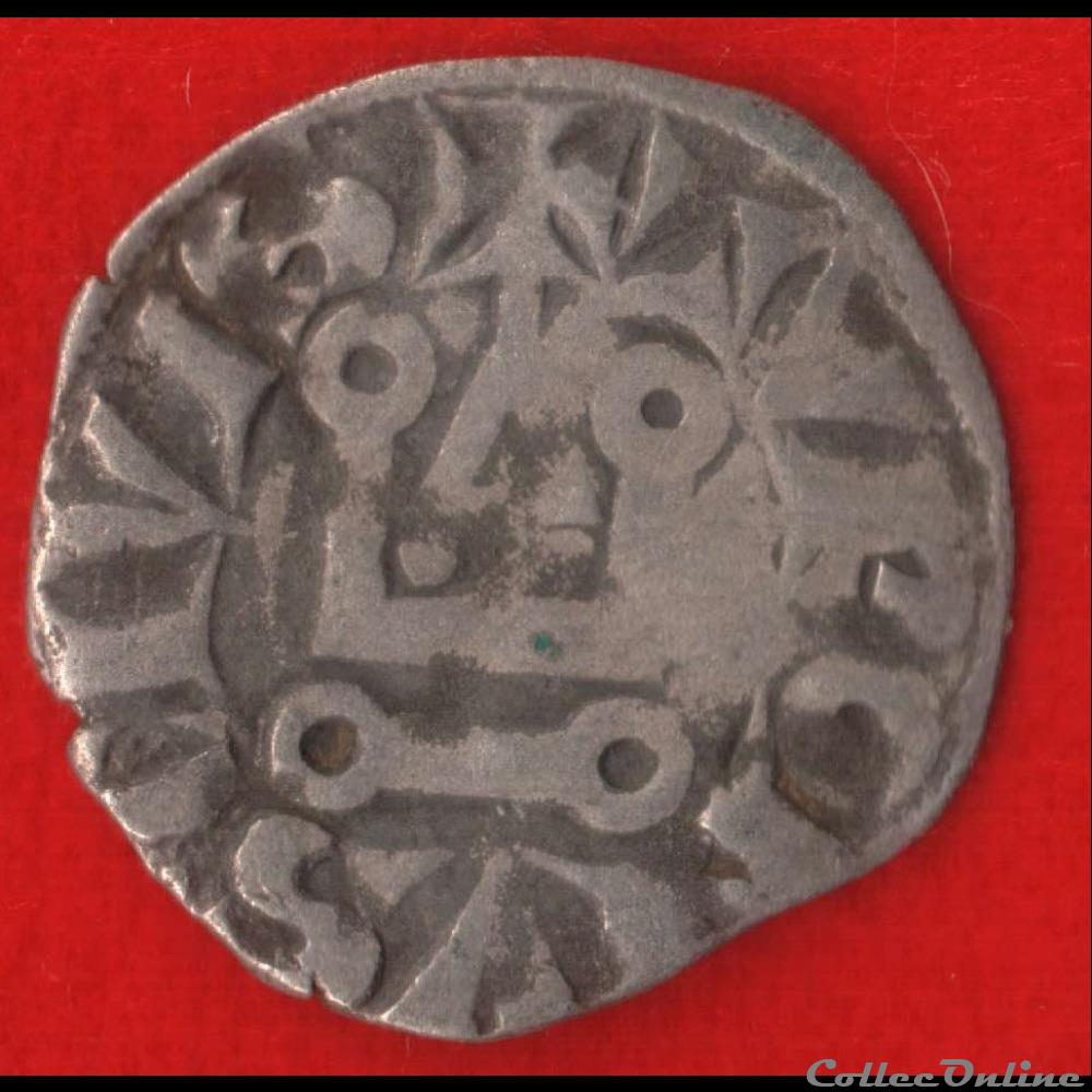 monnaies europe medievale france royales denier tournois a o rond 1280 1290