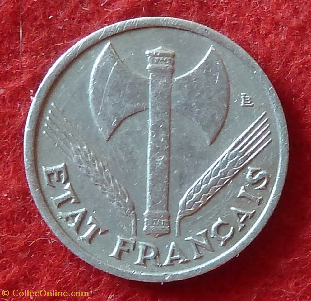 Bazor - 50 Centimes - 1943 monnaies monde france bazor 50 centimes 1943