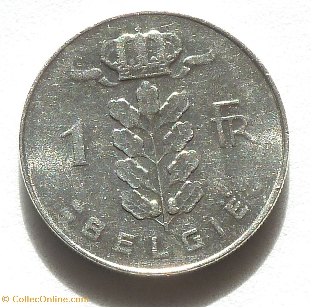 1 Franc - 1978 monnaies monde belgique 1 franc 1978