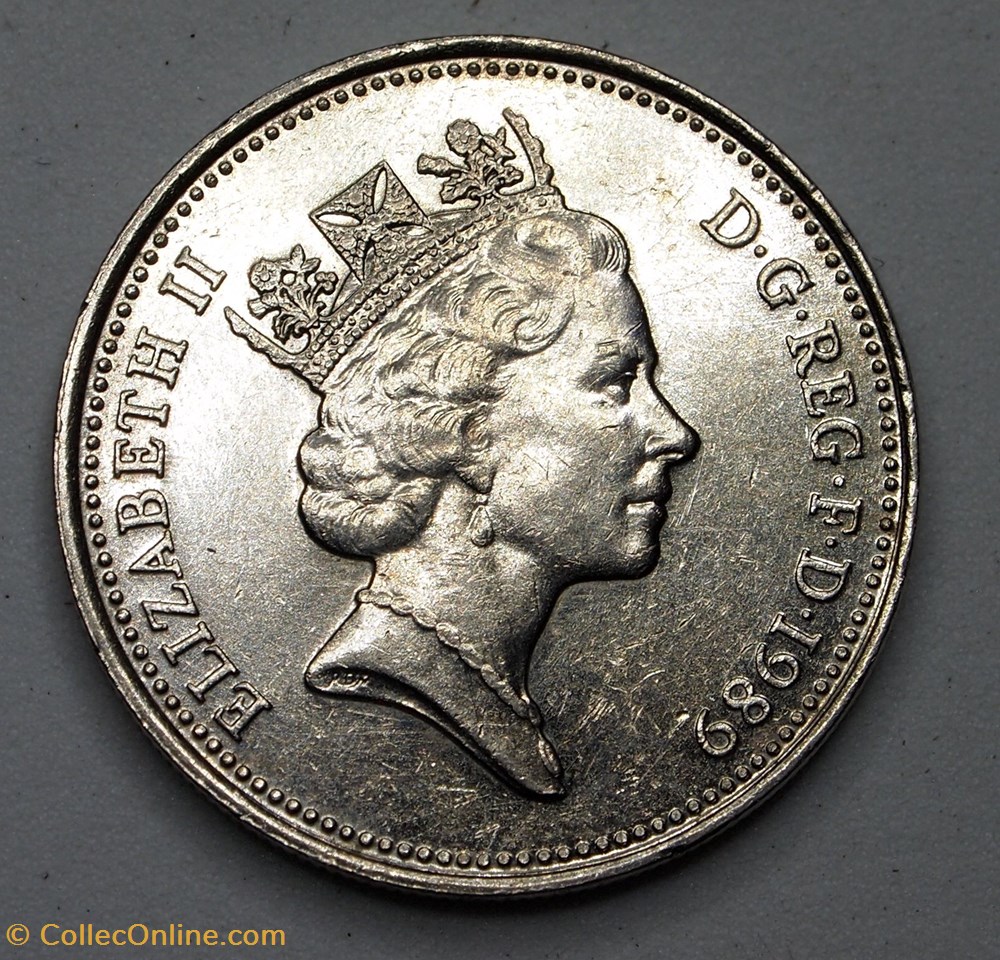 5 Pence - 1989 monnaies monde royaume uni 5 pence 1989