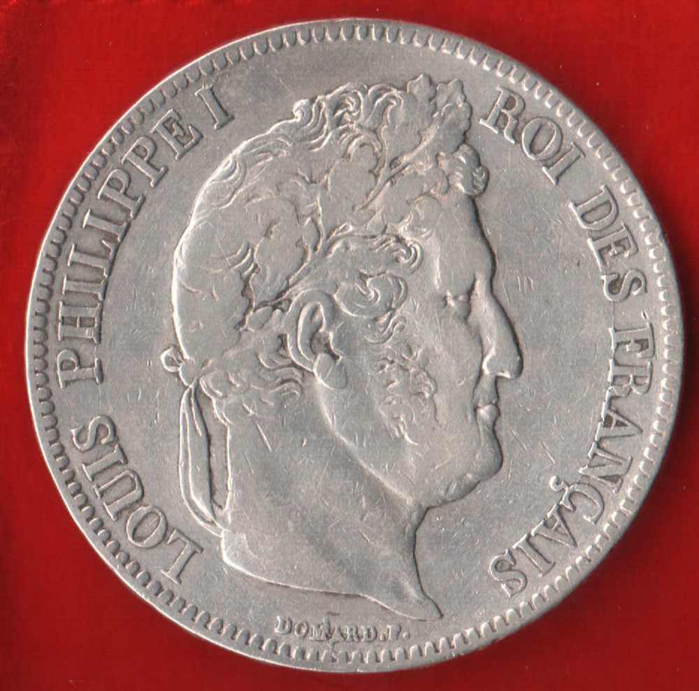 5 Francs - 1839 - Bordeaux monnaies monde france 5 francs 1839 bordeaux