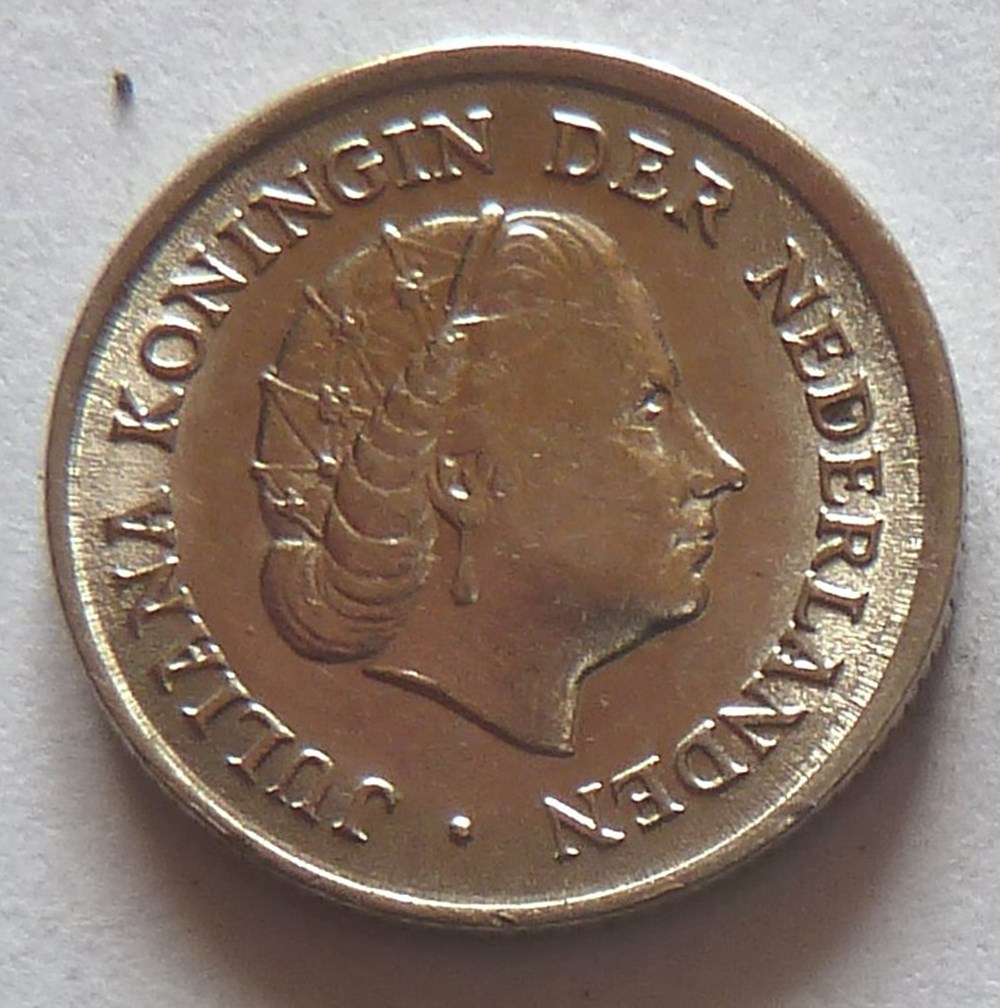 10 Cents - 1966 monnaies monde pays bas 10 cents 1966