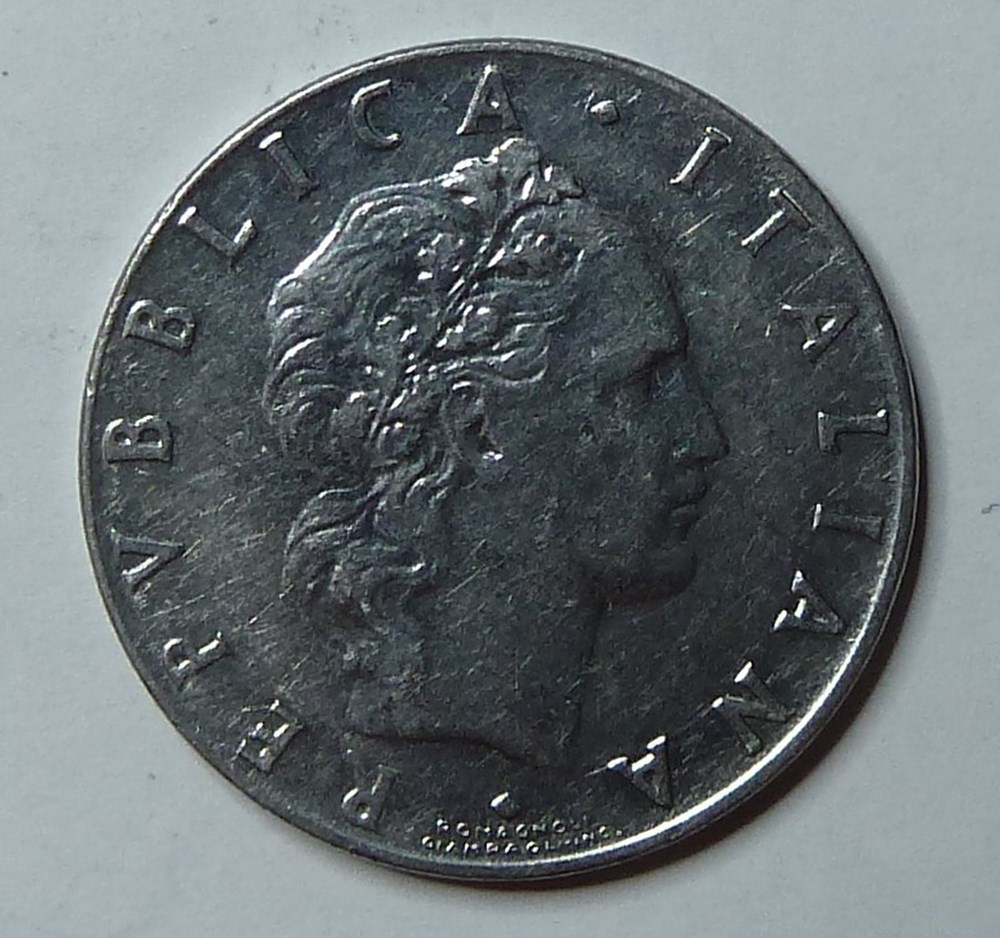 50 Lires - 1969 R monnaies monde italie 50 lires 1969 r