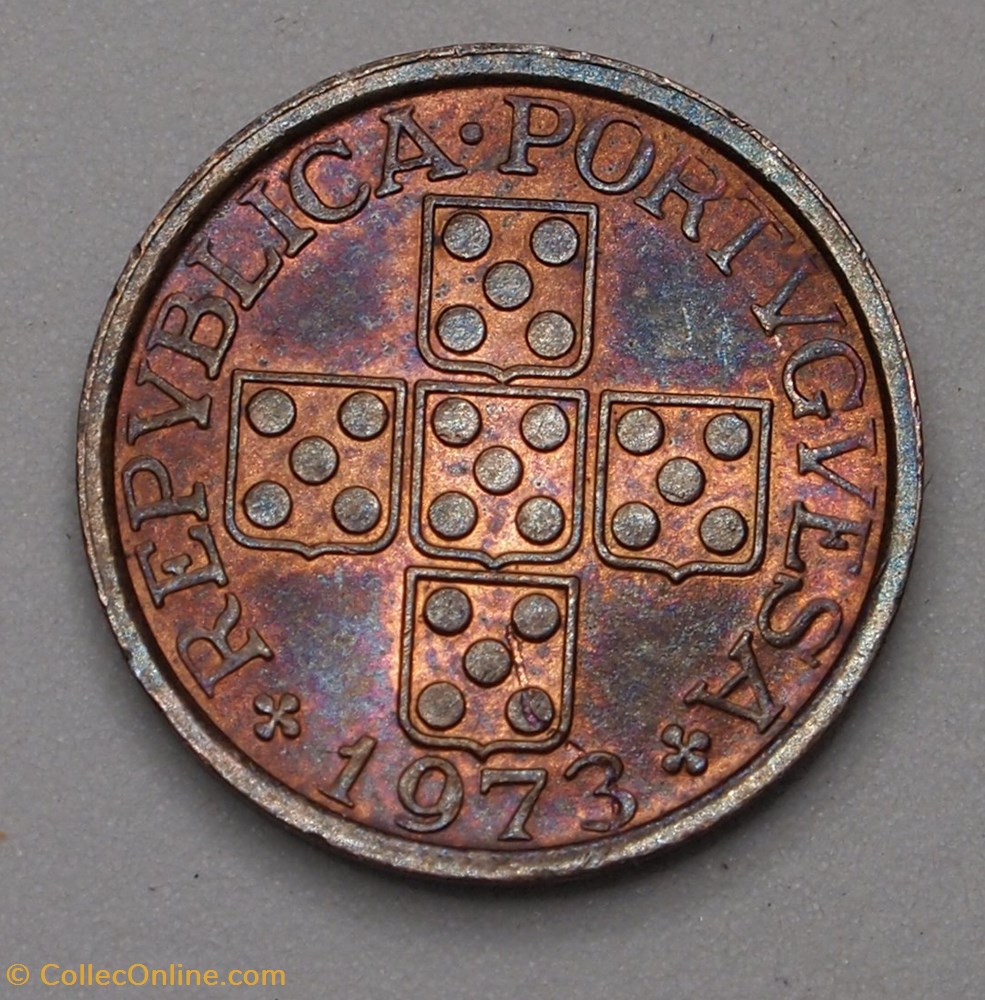 20 Centavos - 1973 monnaie monde portugal 20 centavos 1973