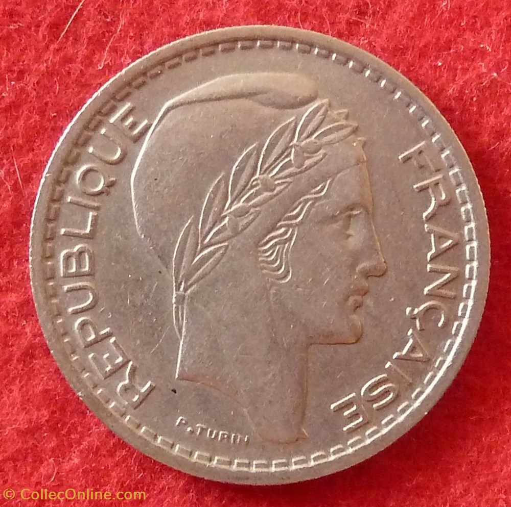 Turin - 10 Francs - 1949 monnaies monde france turin 10 francs 1949