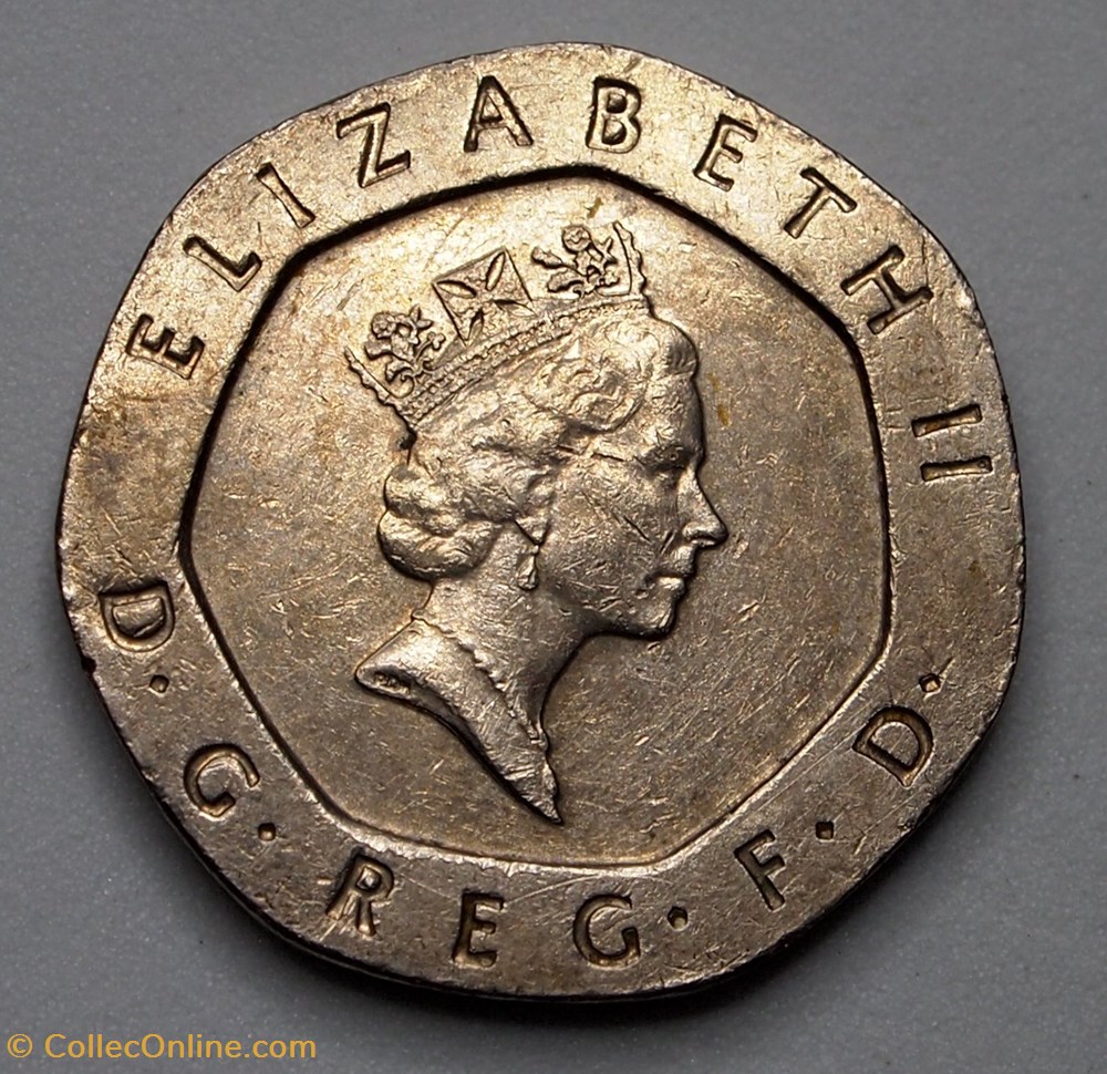 20 Pence - 1985 monnaies monde royaume uni 20 pence 1985