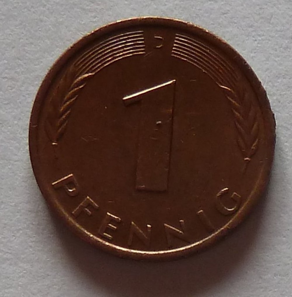 monnaies monde allemagne 1 pfennig 1979 d