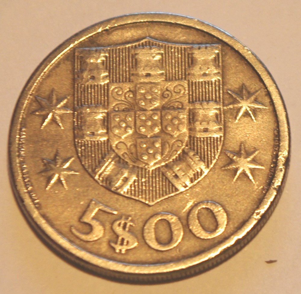 monnaies monde portugal 5 escudos 1963