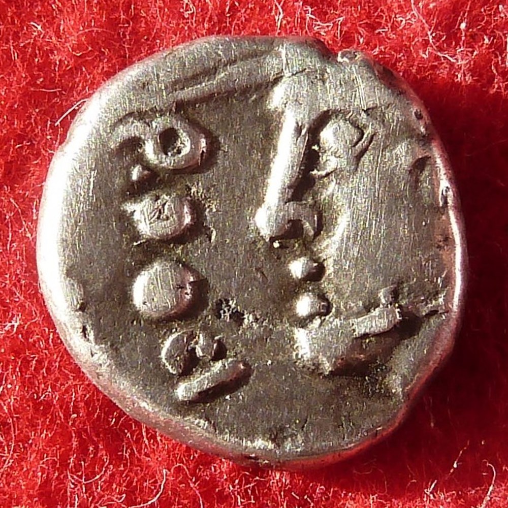 Sequanes - Denier Q. DOCI/SAM F monnaies antiques celtes sequanes denier q doci sam f