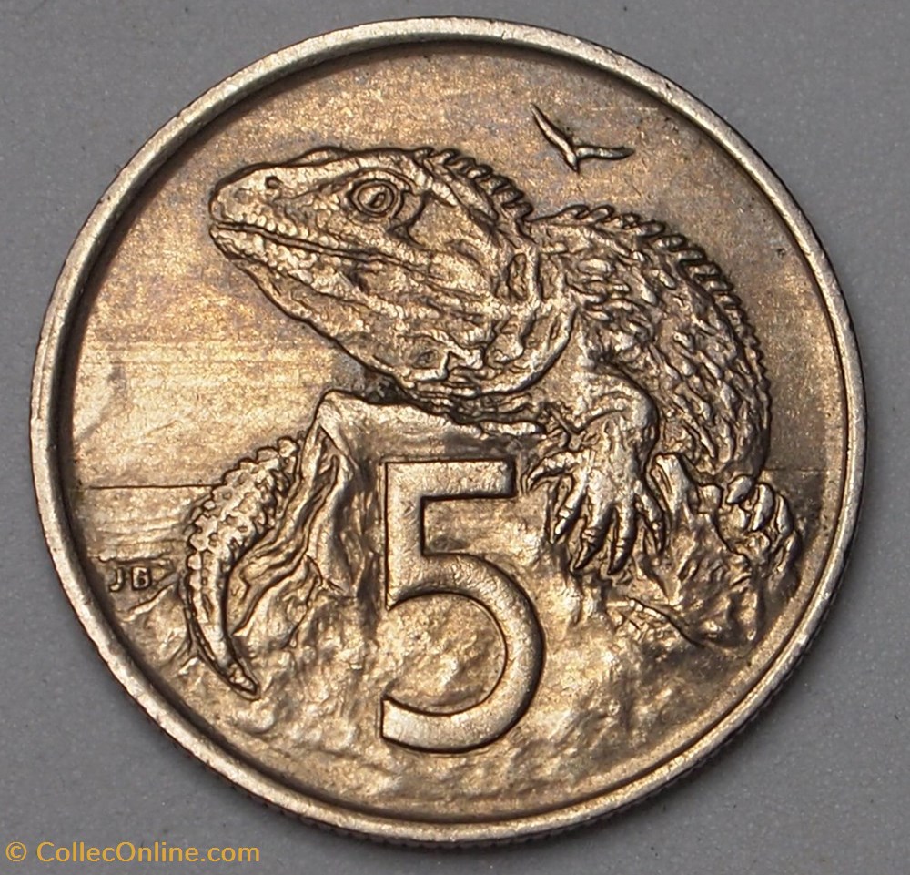 5 Cents - 1967 monnaies monde nouvelle zelande 5 cents 1967