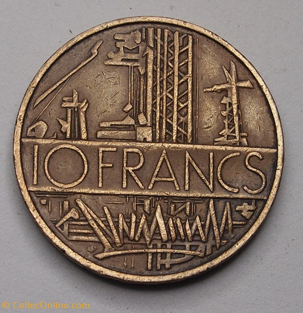 10 Francs - Mathieu - 1976 monnaies monde france 10 francs mathieu 1976