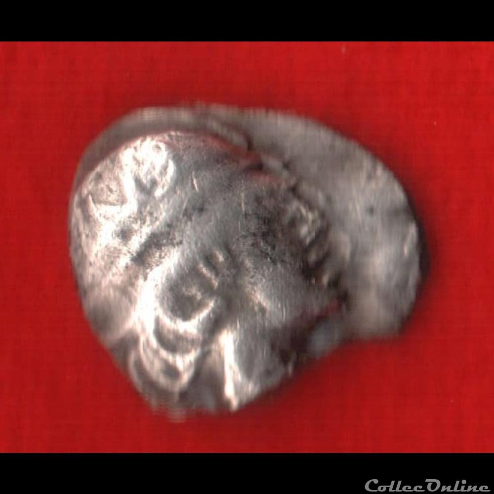 monnaies antiques celtes massaliotes litra a la tete casquee a droite