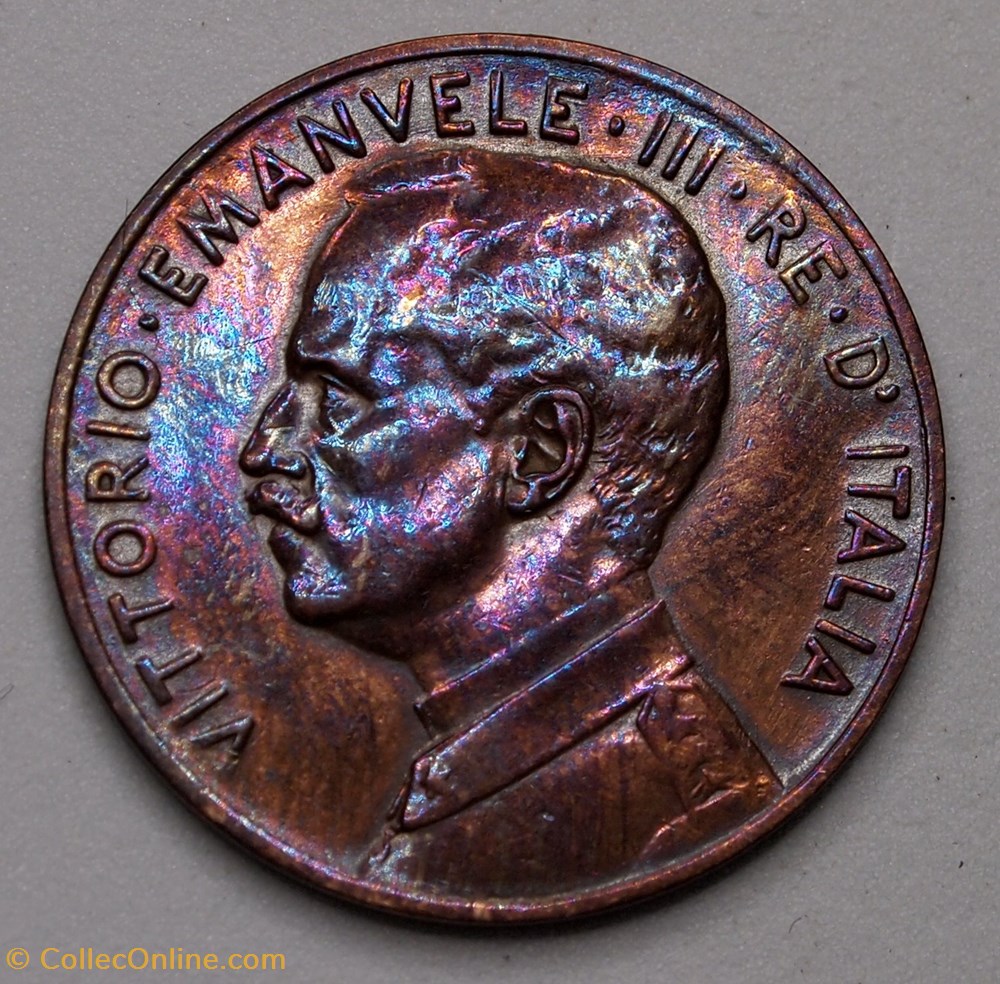 5 Centesimi - 1918 monnaies monde italie 5 centesimi 1918
