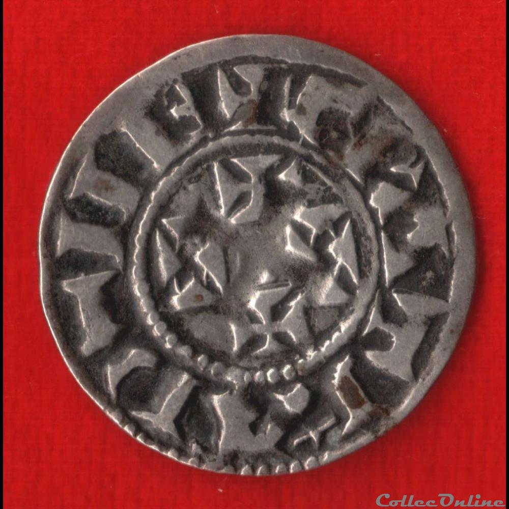 Vicomtés de Limoges - XIèmé-XIIème - Denier monnaies europe medievale a france feodales vicomtes de limoges xieme xiieme denier