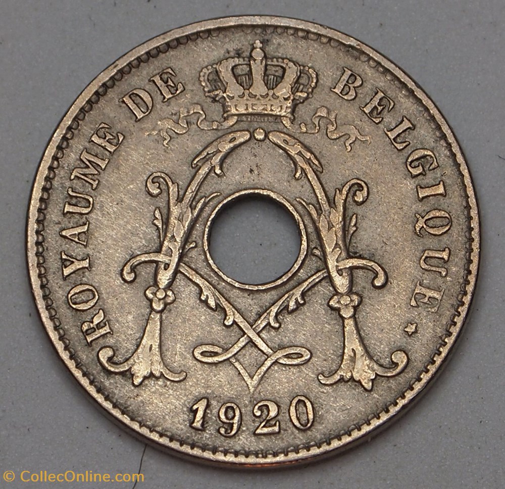 10 Centimes - 1920 monnaies monde belgique 10 centimes 1920