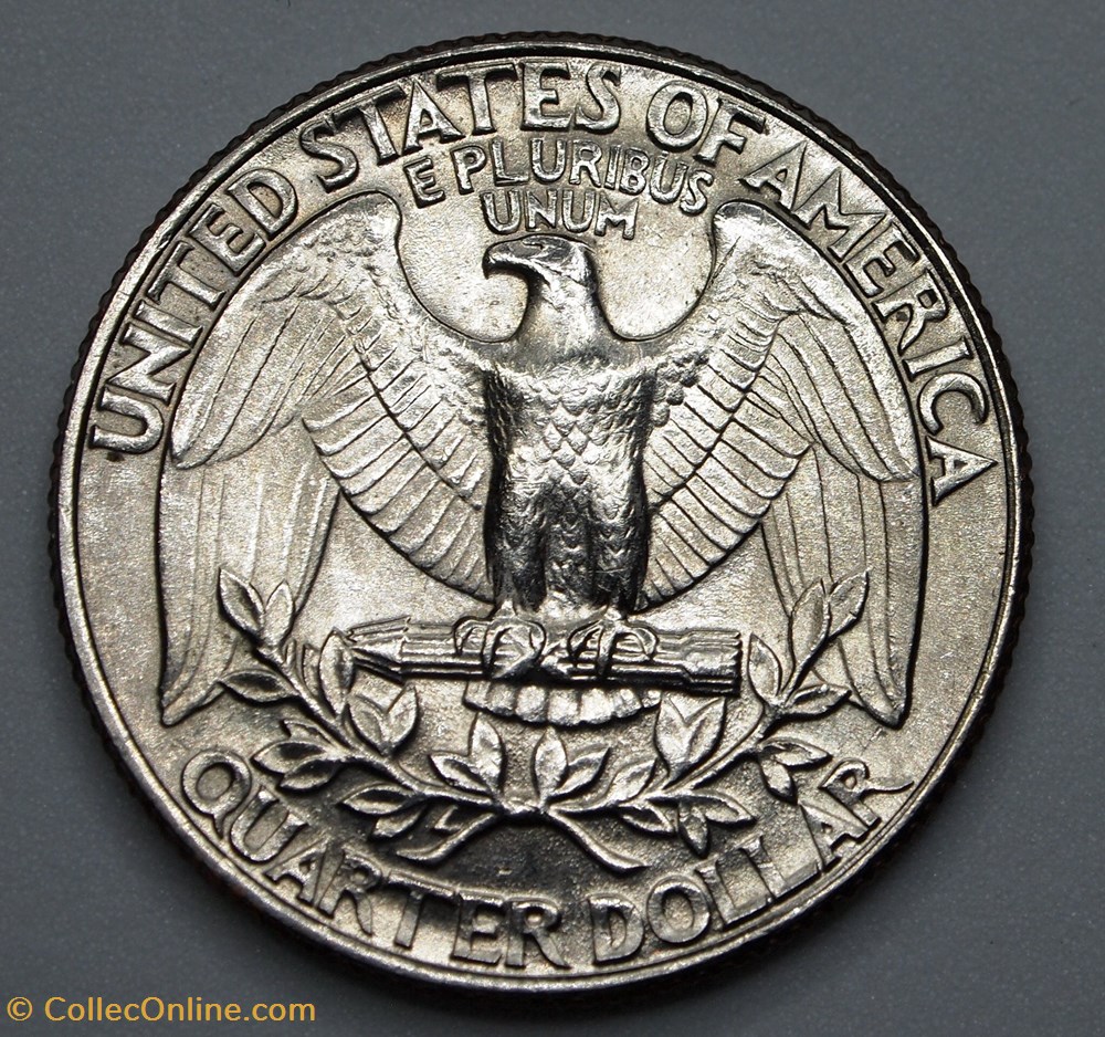 1/4 dollar ( 25 cents ) - 1987 D monnaie monde etat uni 1 4 dollar 25 cents 1987 d