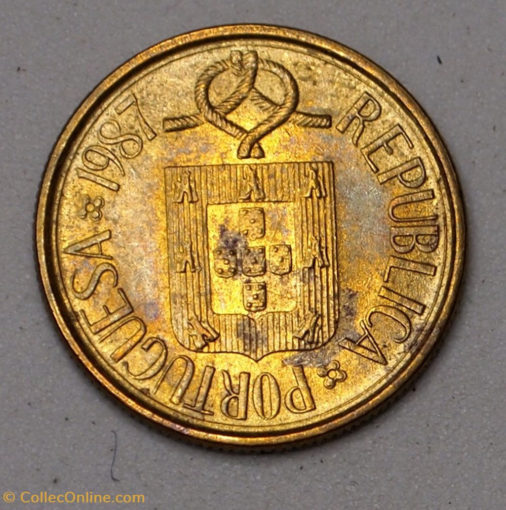 1 Escudo - 1987 monnaies monde portugal 1 escudo 1987