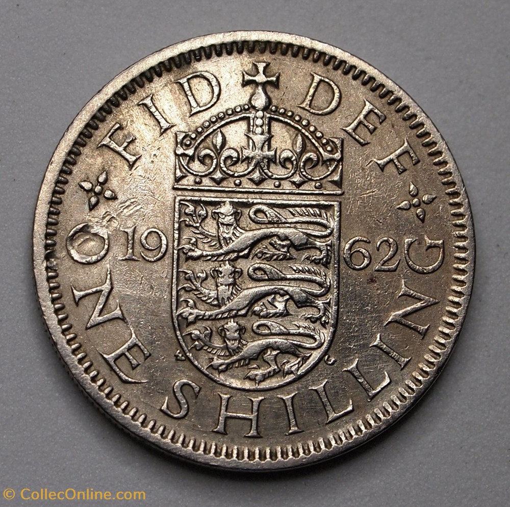 1 Shilling - 1962 monnaies monde royaume uni 1 shilling 1962
