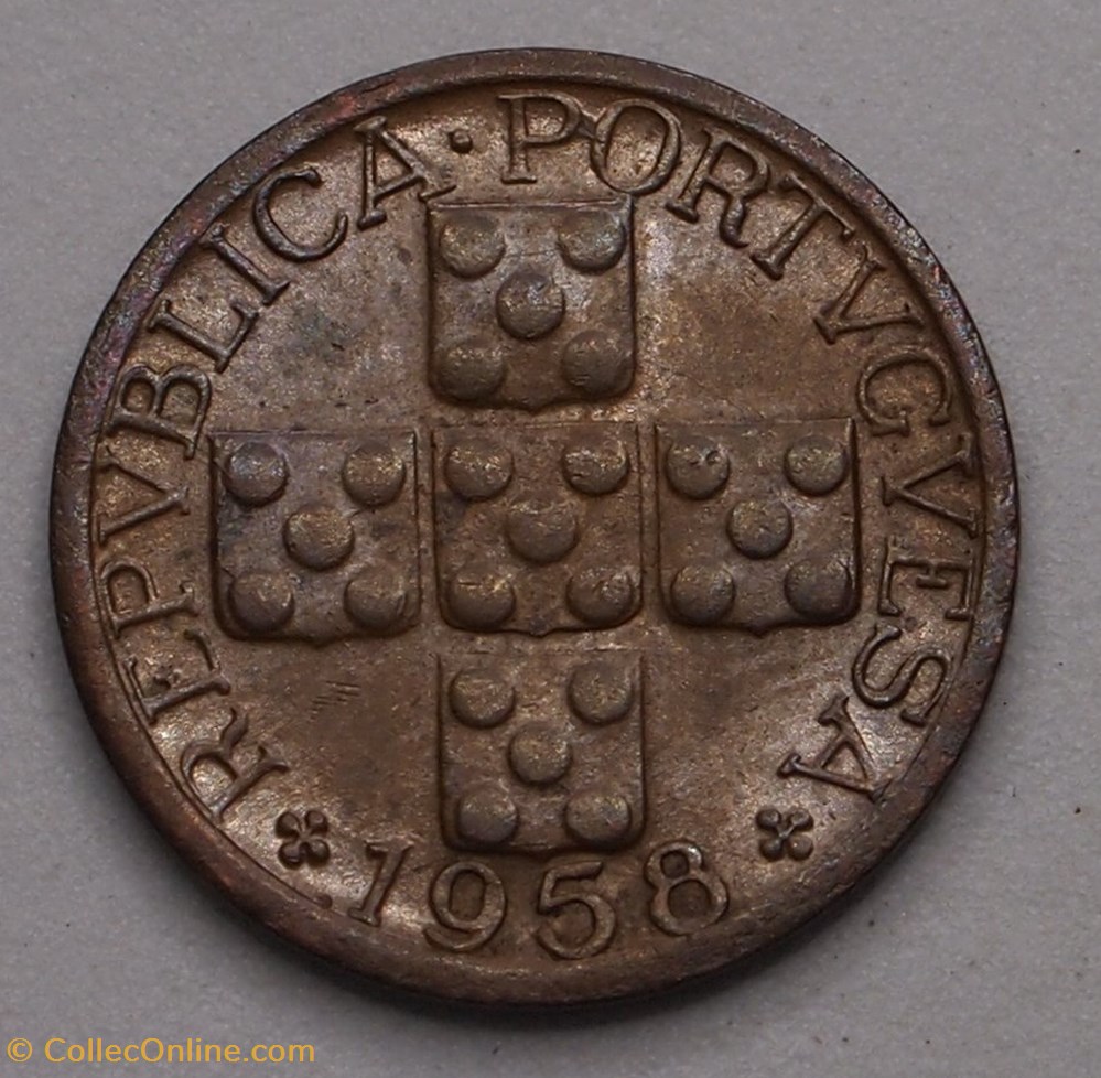 10 Centavos - 1958 monnaie monde portugal 10 centavos 1958