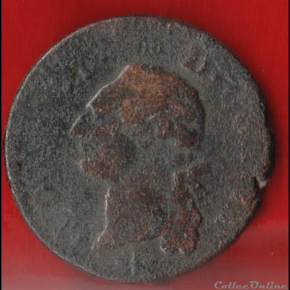 monnaies europe medievale a france royales 1 sol 1791 limoges