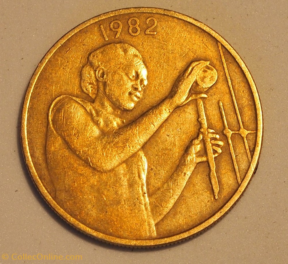 25 Francs - 1982 monnaies monde banque centrale etats de l afrique ouest 25 francs 1982