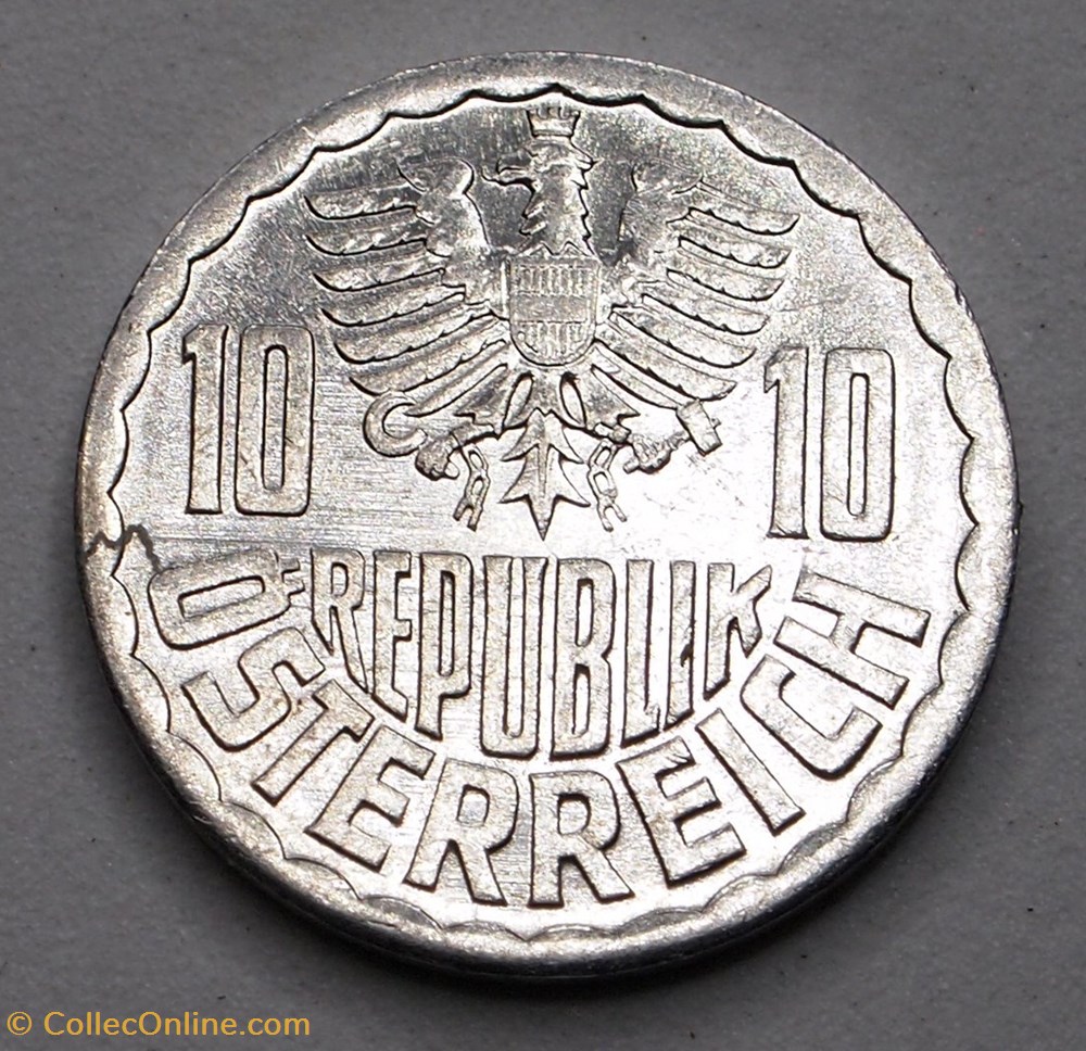 10 Groschen - 1991 monnaies monde autriche 10 groschen 1991