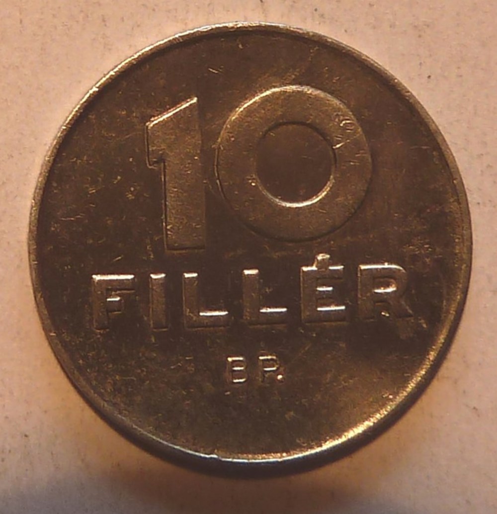 10 Filler - 1970 BP monnaies monde hongrie 10 filler 1970 bp
