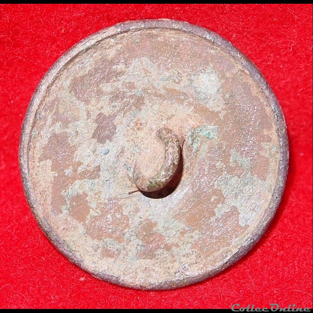 vetements et accessoires boutons militaires armee de terre gardes nationales de france 1816 1830