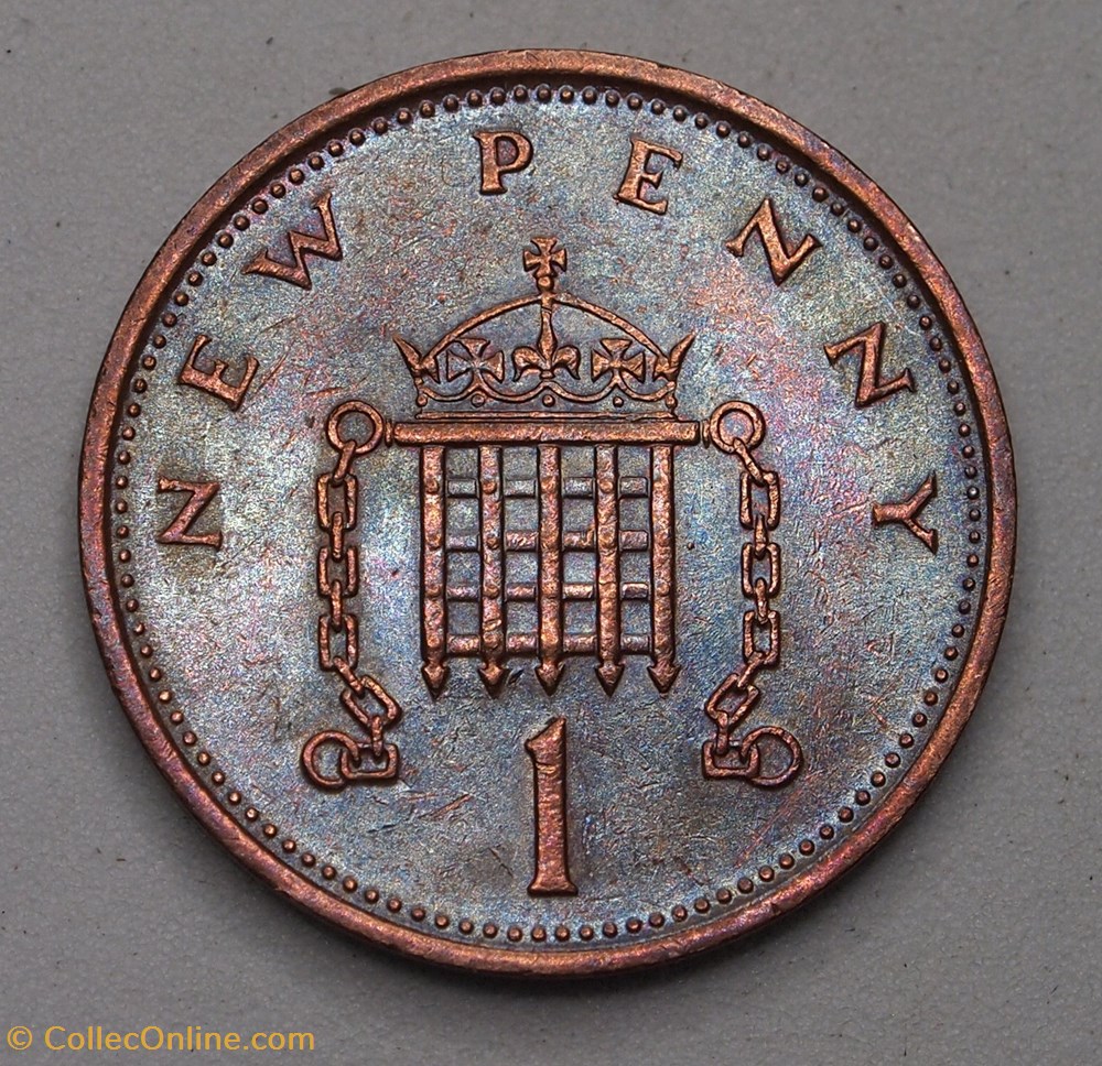 1 Penny - 1980 monnaies monde royaume uni 1 penny 1980