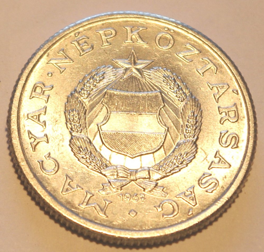 1 Forint - 1967 BP monnaies monde hongrie 1 forint 1967 bp