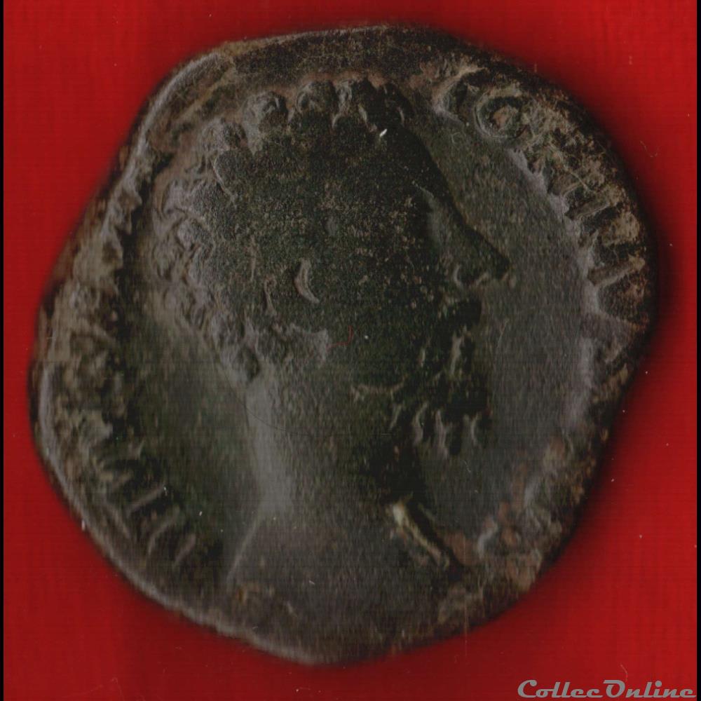 Marc Aurèle - Sesterce - Consécration monnaies antiques romaines imperiales et republicaines marc aurele sesterce consecration