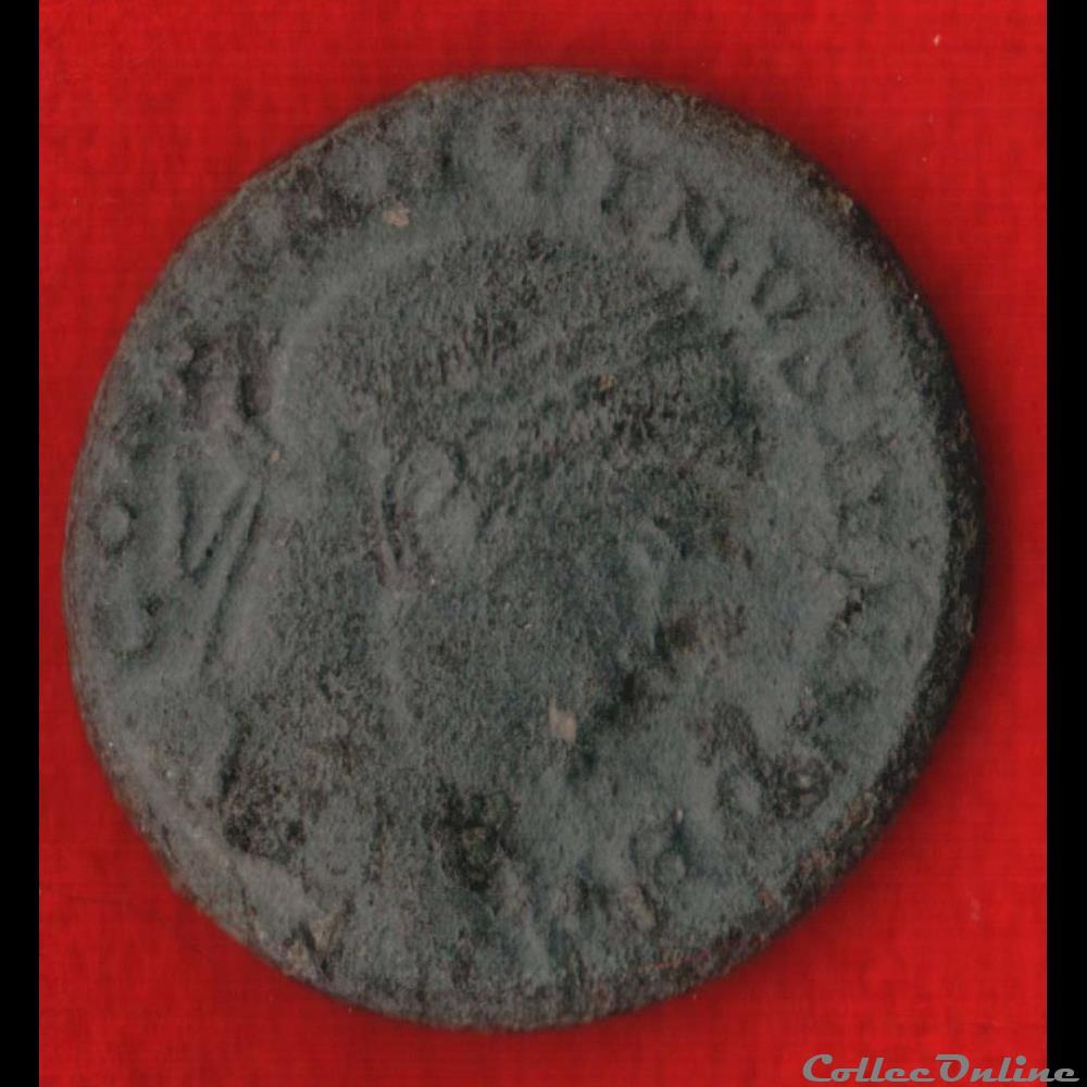 Constantin II - Nummus ou Centenionalis - Voeux monnaies antiques romaines imperiales et republicaines constantin ii nummus ou centenionalis voeux