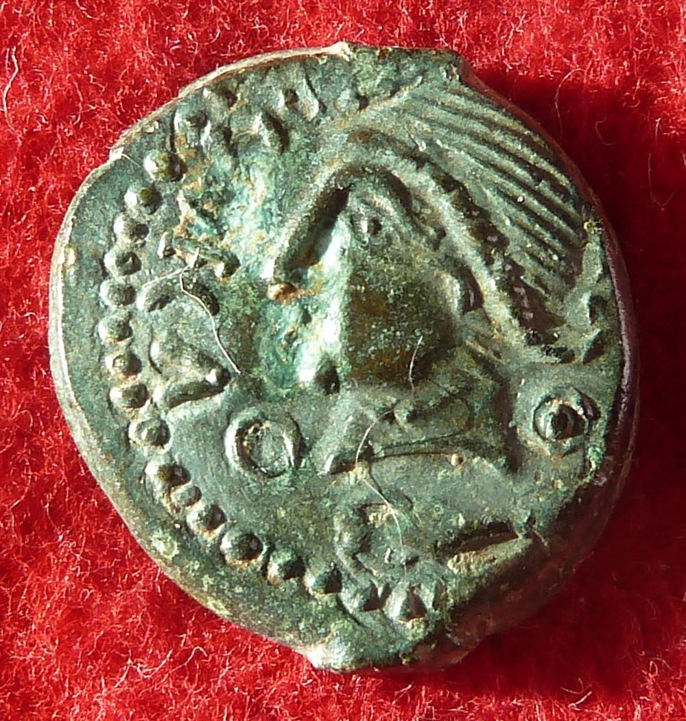 monnaies antiques celtes meldes bronze roveca classe iii
