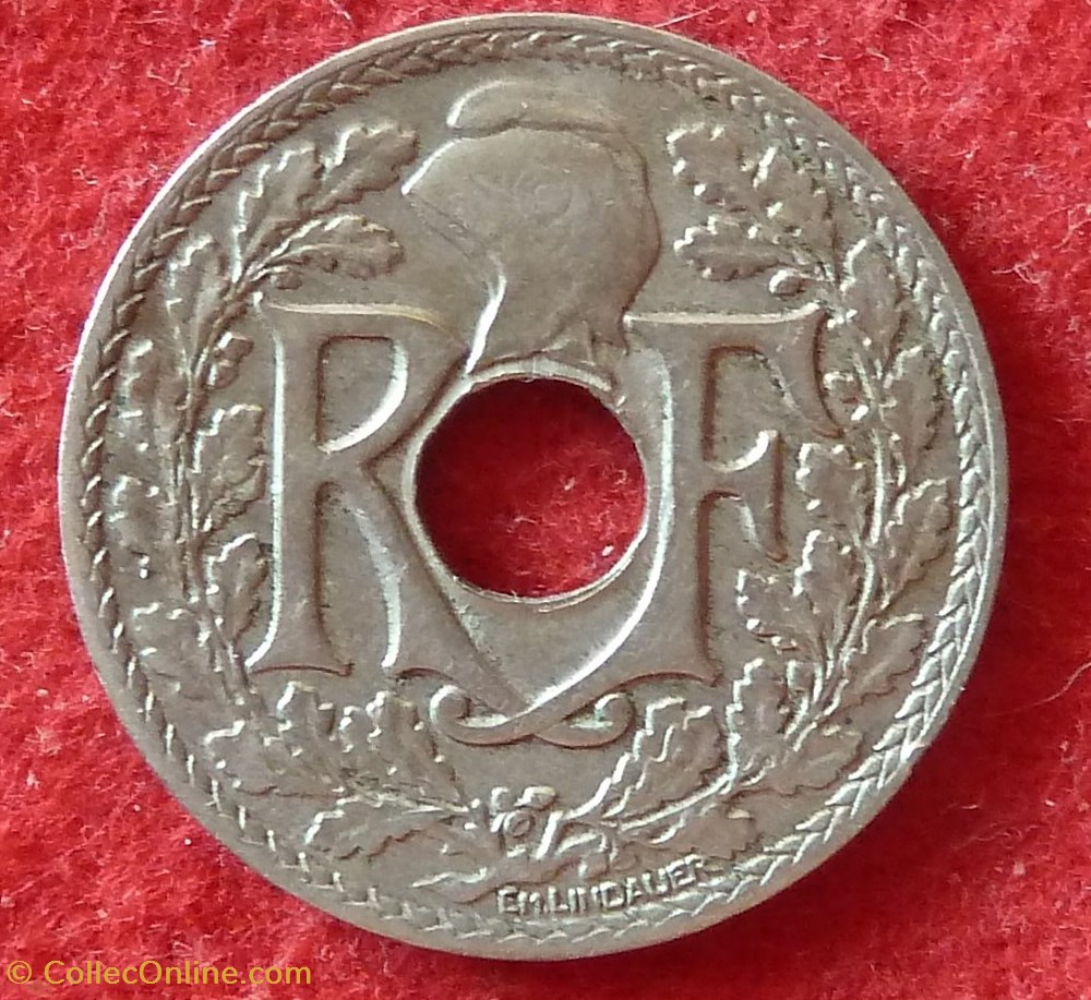 Lindauer - 25 Centimes - 1927 monnaies monde france lindauer 25 centimes 1927