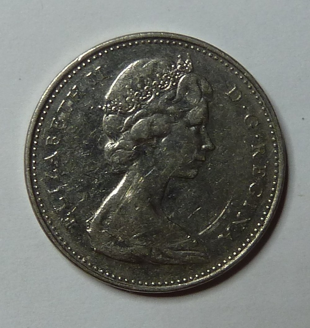 5 Cents - 1973 monnaies monde canada 5 cents 1973