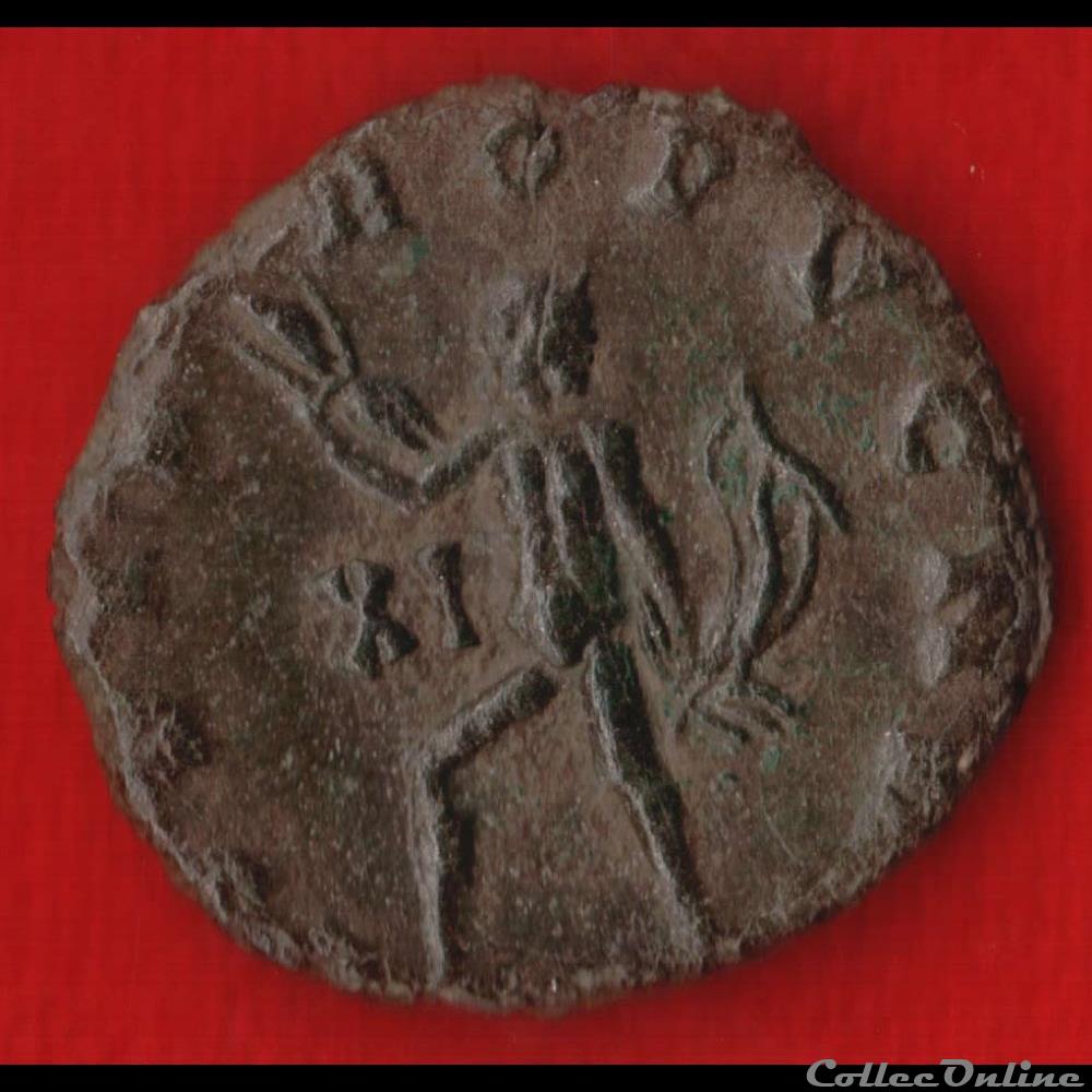 Gallien - Antoninien - Jupiter monnaies antiques romaines imperiales et republicaines gallien antoninien jupiter