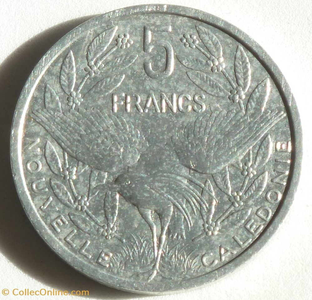 5 Francs - 1983 monnaies monde nouvelle caledonie 5 francs 1983