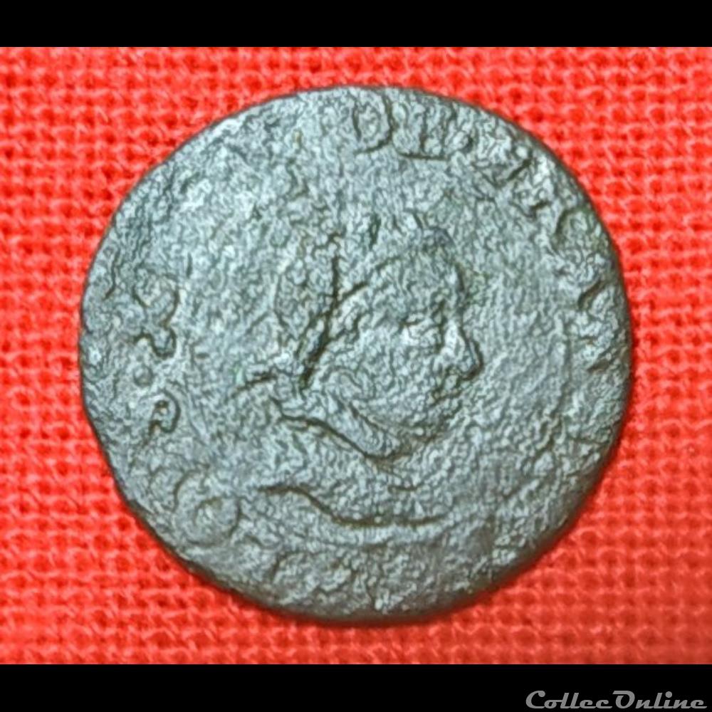 Double Tournois - 1625 - monnaies europe medievale a france royales double tournois 1625