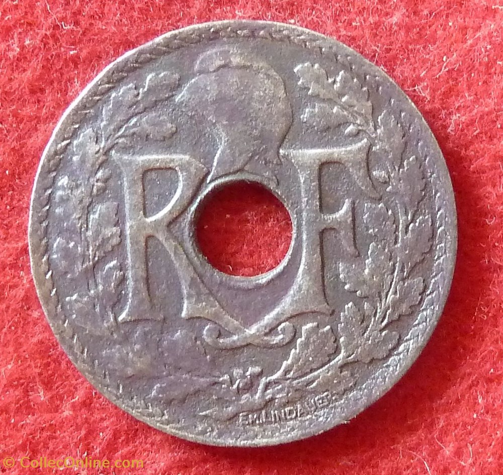 monnaies monde france lindauer 25 centimes 1923