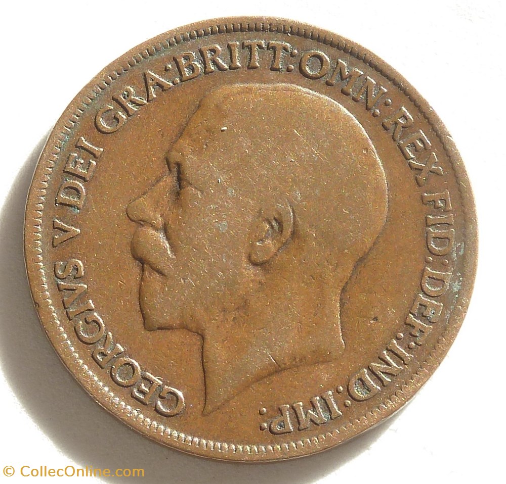 1 Penny - 1919 monnaies monde royaume uni 1 penny 1919