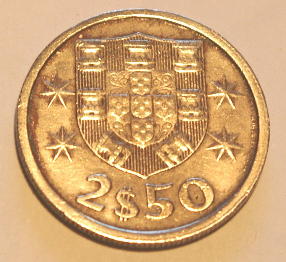 monnaies monde portugal 2 1 2 escudos 1980