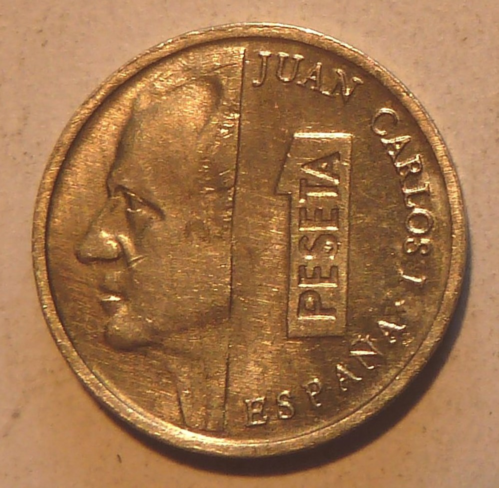 1 Peseta - 1997 monnaies monde espagne 1 peseta 1997