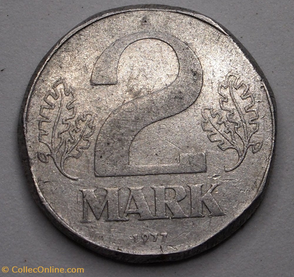2 Mark - 1977 A monnaies monde allemagne 2 mark 1977 a