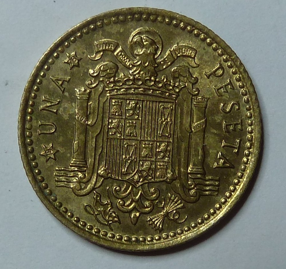 1 Peseta - 1978 monnaies monde espagne 1 peseta 1978